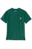 Koszulka męska T-shirt Carhartt Heavyweight Pocket K87 G55 North Woods Heather