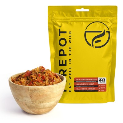 Posiłek suszony Firepot  Paella z wędzonymi pomidorami XL 200g