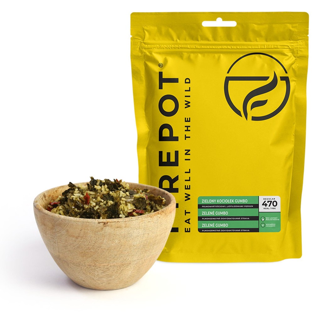 Liofilizat Firepot Zielony kociołek Gumbo 110g