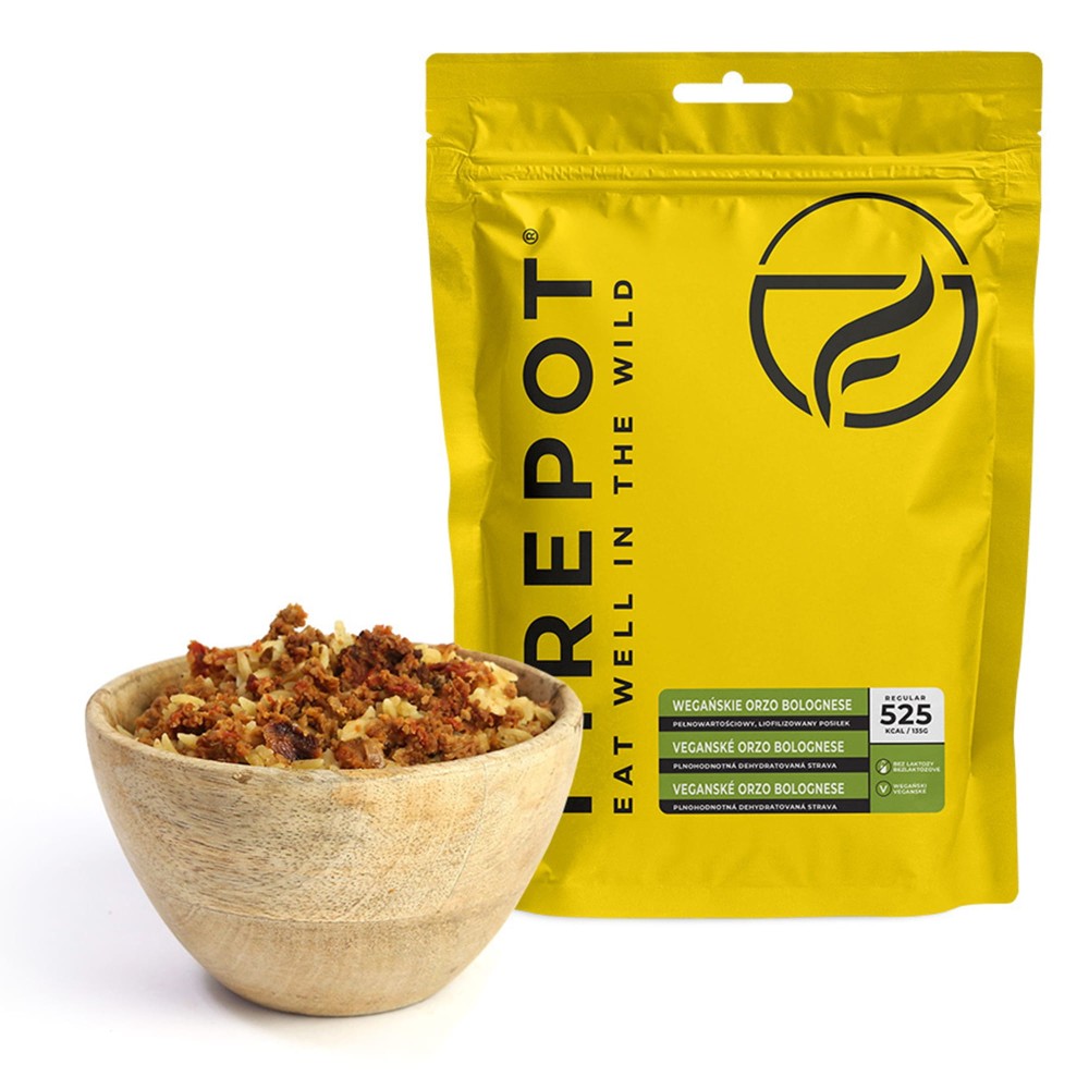 Liofilizat Firepot Wegańskie Orzo Bolognese 135g