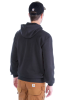 Bluza męska z kapturem Carhartt Midweight Signature Logo Sweatshirt 001 czarny