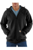 Bluza męska z kapturem Carhartt Midweight Hooded Zip Sweatshirt BLK czarny