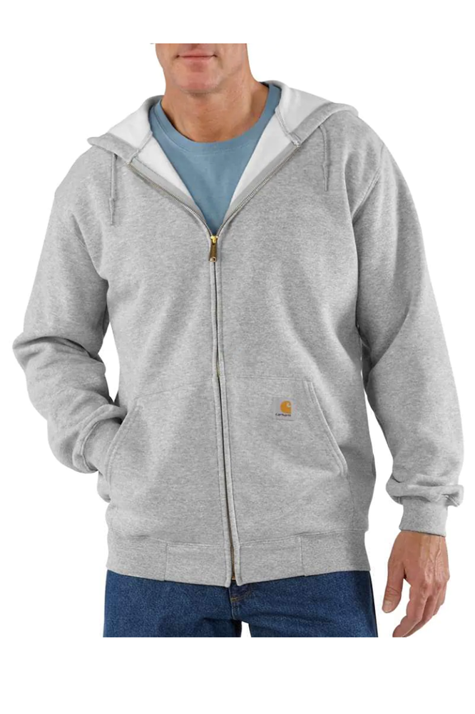 Bluza męska z kapturem Carhartt Midweight Hooded Zip Sweatshirt HGY Heather Grey
