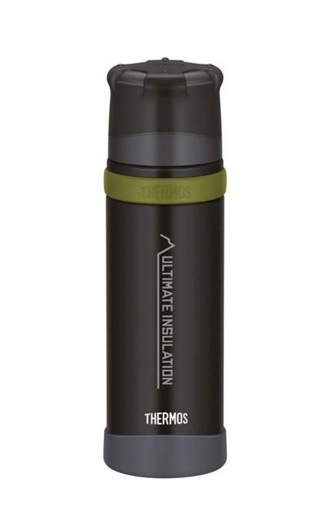 Termos turystyczny z kubkiem do warunków ekstremalnych Thermos Mountain 500ml czarny 150073