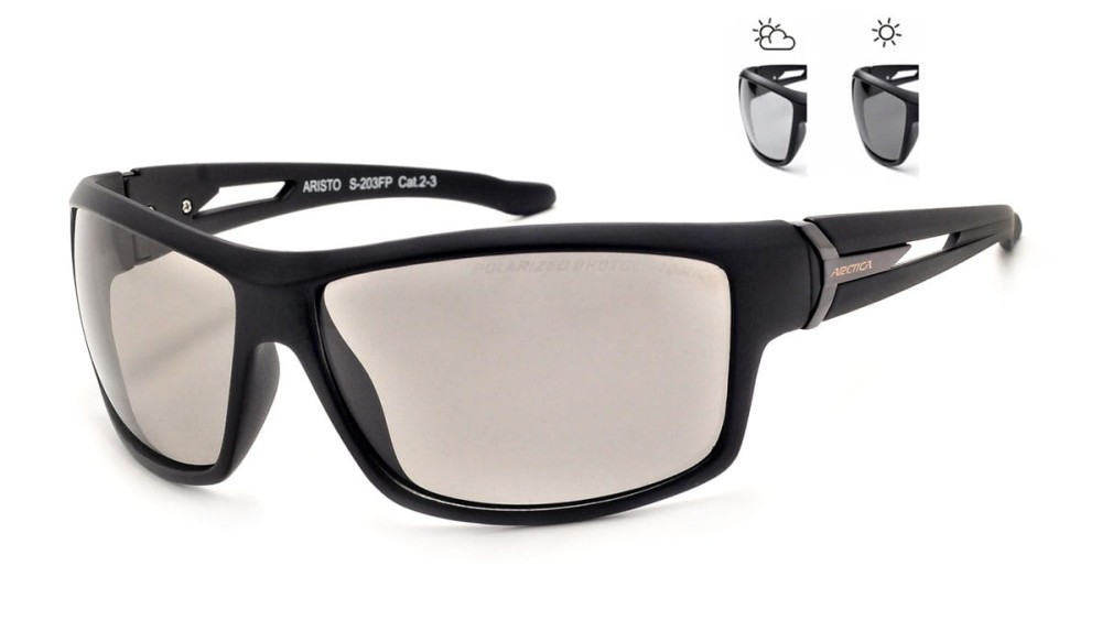 Sportowe okulary polaryzacyjne fotochrom Arctica Aristo S-203FP