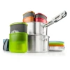 Zestaw naczyń turystycznych GSI Outdoors Glacier Stainless Camper