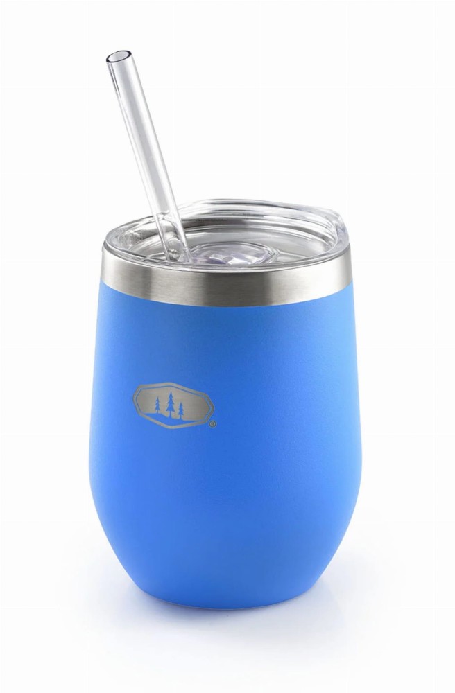 Kubek termiczny na koktajl ze słomką GSI Outdoors Glacier Stainless Tumbler 355 ml