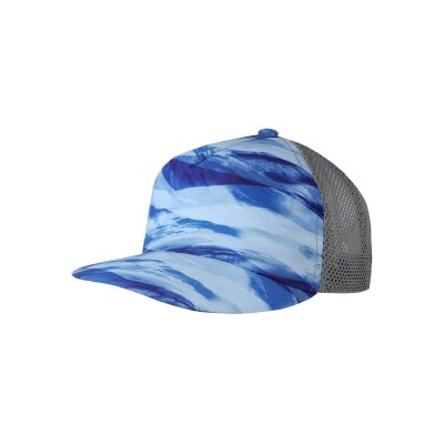 Czapka z daszkiem składana Buff  Pack Trucker Cap Sehn Blue