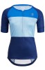 Koszulka rowerowa MTB damska Silvini Stabina WD1432 3230 granatowo-niebieski