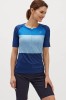 Koszulka rowerowa MTB damska Silvini Stabina WD1432 3230 granatowo-niebieski