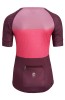 Koszulka rowerowa MTB damska Silvini Stabina WD1432 5291 różowo-fioletowy
