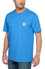 Koszulka męska T-shirt Carhartt Heavyweight Pocket K87 H72 Marine Blue Heather