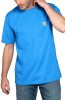 Koszulka męska T-shirt Carhartt Heavyweight Pocket K87 H72 Marine Blue Heather