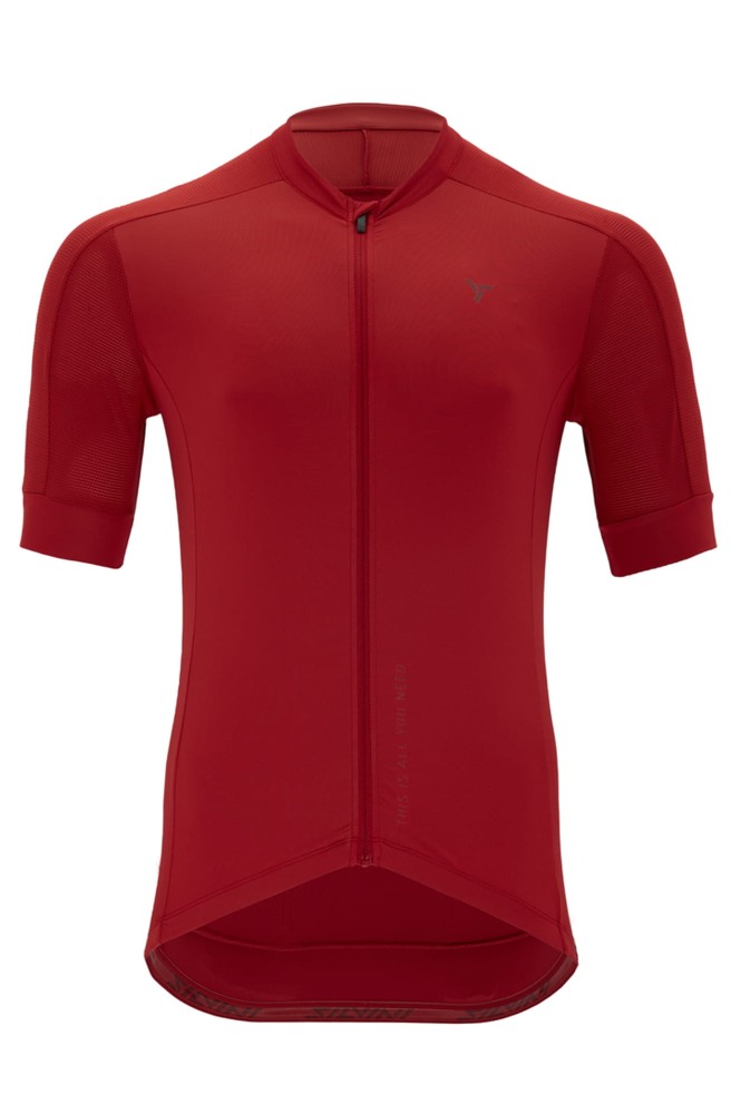 Koszulka rowerowa rozpinana męska Silvini Carnio MD2226 2222 czerwony