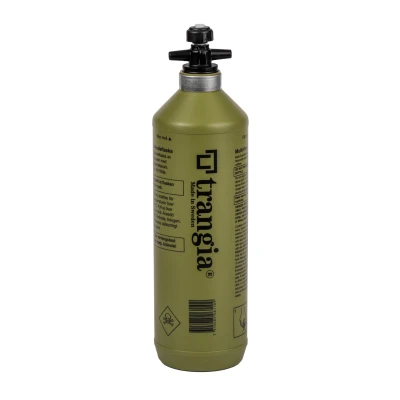 Butelka na paliwo z zaworem bezpieczeństwa Trangia Plastic Bottle 1L oliwkowy 