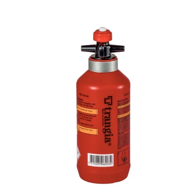 Butelka na paliwo z zaworem bezpieczeństwa Trangia Plastic Bottle 0,3L czerwony