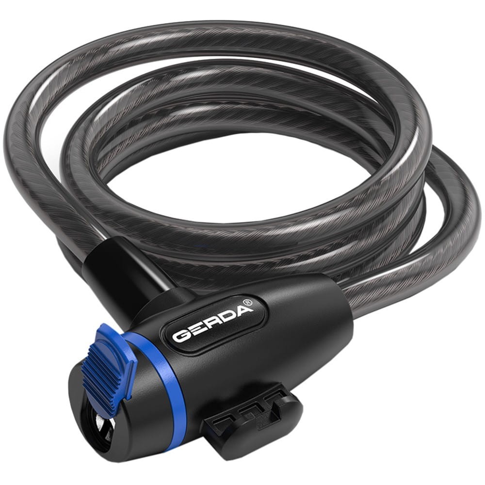 Zapięcie rowerowe linka na kluczyk Gerda Flex 1200/8S