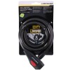 Zapięcie rowerowe linka na kluczyk Dunlop Spiral Cable Lock 12mmx150cm ST 75570