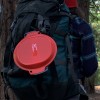 Zestaw naczyń turystycznych Humangear GoKit Light 5 charcoal-red