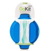 Zestaw naczyń turystycznych Humangear GoKit Light 5 charcoal-blue