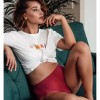 Majtki damskie classic bawełniane Brubeck Comfort Cotton HI00090A fuksjowy