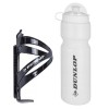 Bidon z uchwytem rowerowym Dunlop 750 ml biały