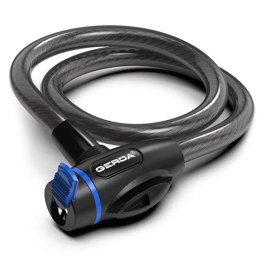 Zapięcie rowerowe linka na kluczyk Gerda Flex 650/12T
