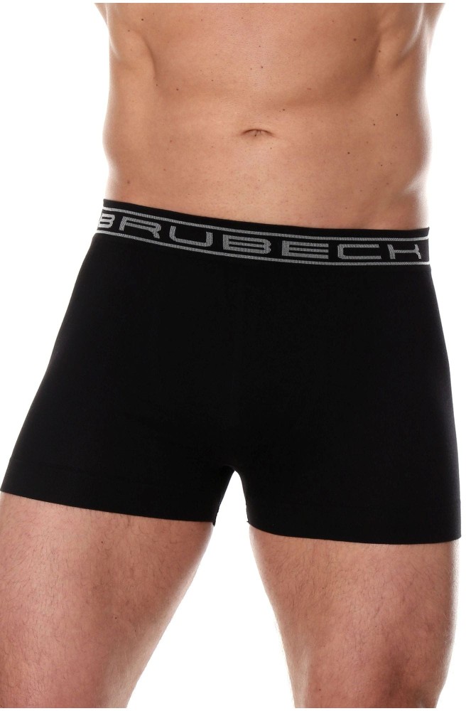 Bokserki męskie bawełniane classic Brubeck Comfort Cotton BX00501A czarny