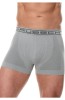 Bokserki męskie bawełniane classic Brubeck Comfort Cotton BX00501A szary