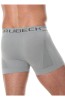 Bokserki męskie bawełniane classic Brubeck Comfort Cotton BX00501A szary