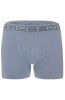 Bokserki męskie bawełniane classic Brubeck Comfort Cotton BX00501A stalowy