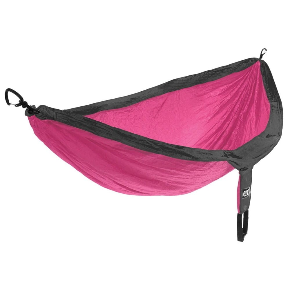 Hamak turystyczny ENO DoubleNest Charcoal-Fuchsia
