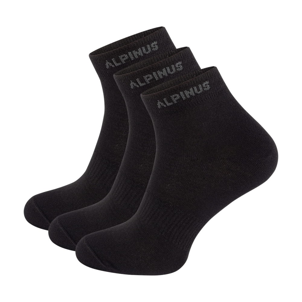 Skarpety Alpinus Split Coolmax czarny 3-pack