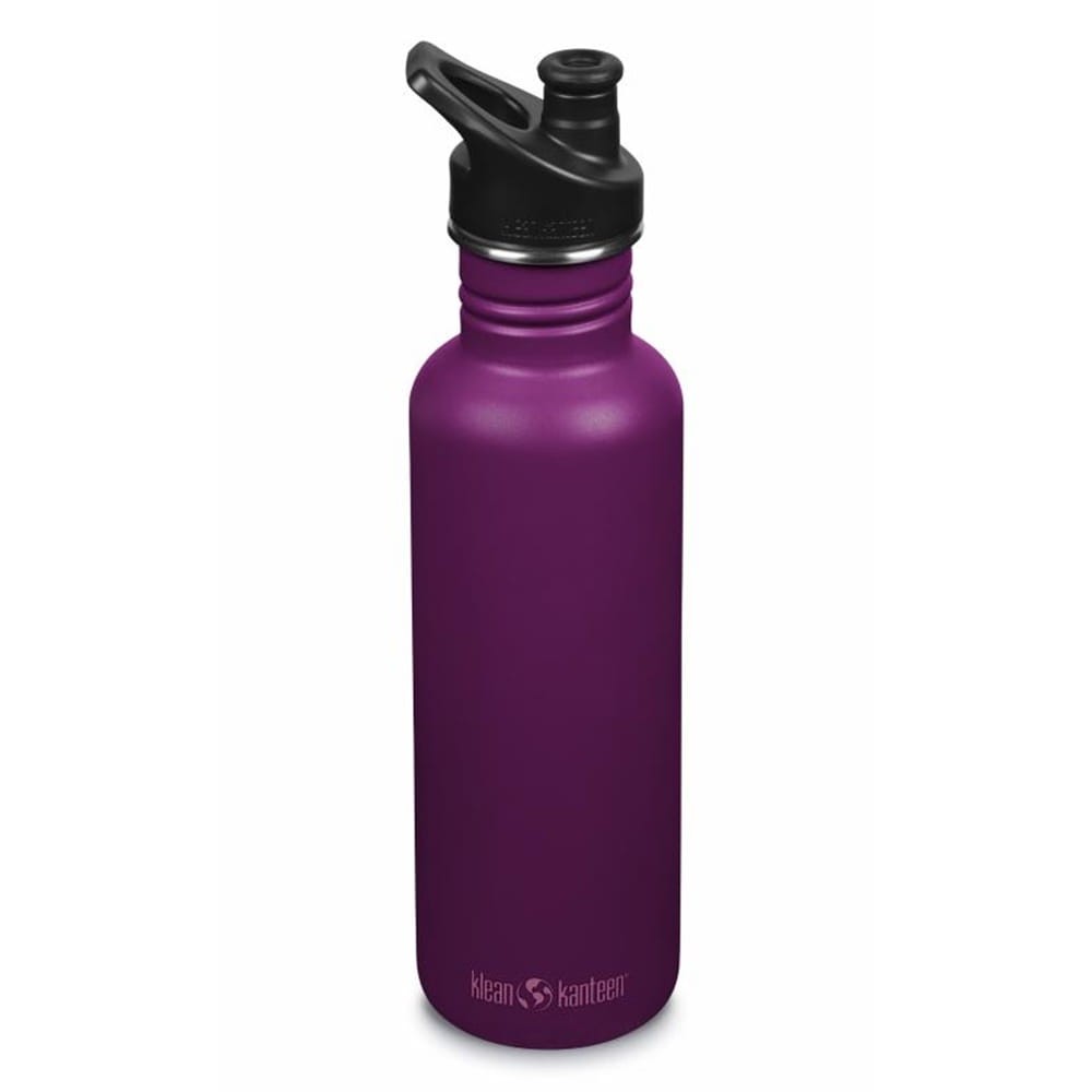 Butelka Klean Kanteen Classic mit Sport Cap Purple Potion 800 ml