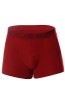 Bokserki męskie bawełniane Brubeck Comfort Cotton BX10050A ciemnoczerwony