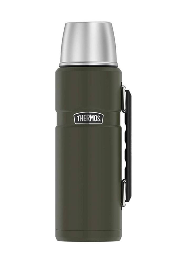 Termos turystyczny z uchwytem Thermos 1,2l zieleń wojskowa 170028