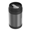Termos dziecięcy obiadowy z łyżką Thermos FUNtainer 470ml czarny 123021