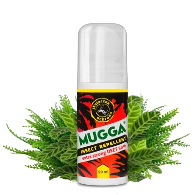 Preparat na komary i kleszcze Mugga Roll-On Extra Strong 50% Deet  50ml