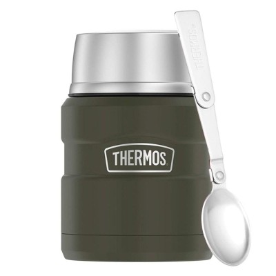 Termos obiadowy z łyżką Thermos 470ml zieleń wojskowa 173029