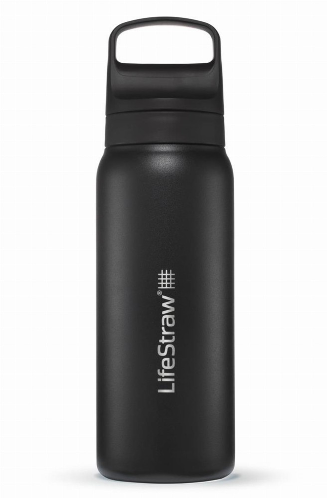 Butelka termiczna z filtrem do wody LifeStraw Go 2.0 Steel 700ml Black