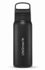 Butelka termiczna z filtrem do wody LifeStraw Go 2.0 Steel 700ml Black