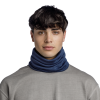 Komin wielofunkcyjny z wełny merynosów Buff Merino Heavyweight Solid Night Blue