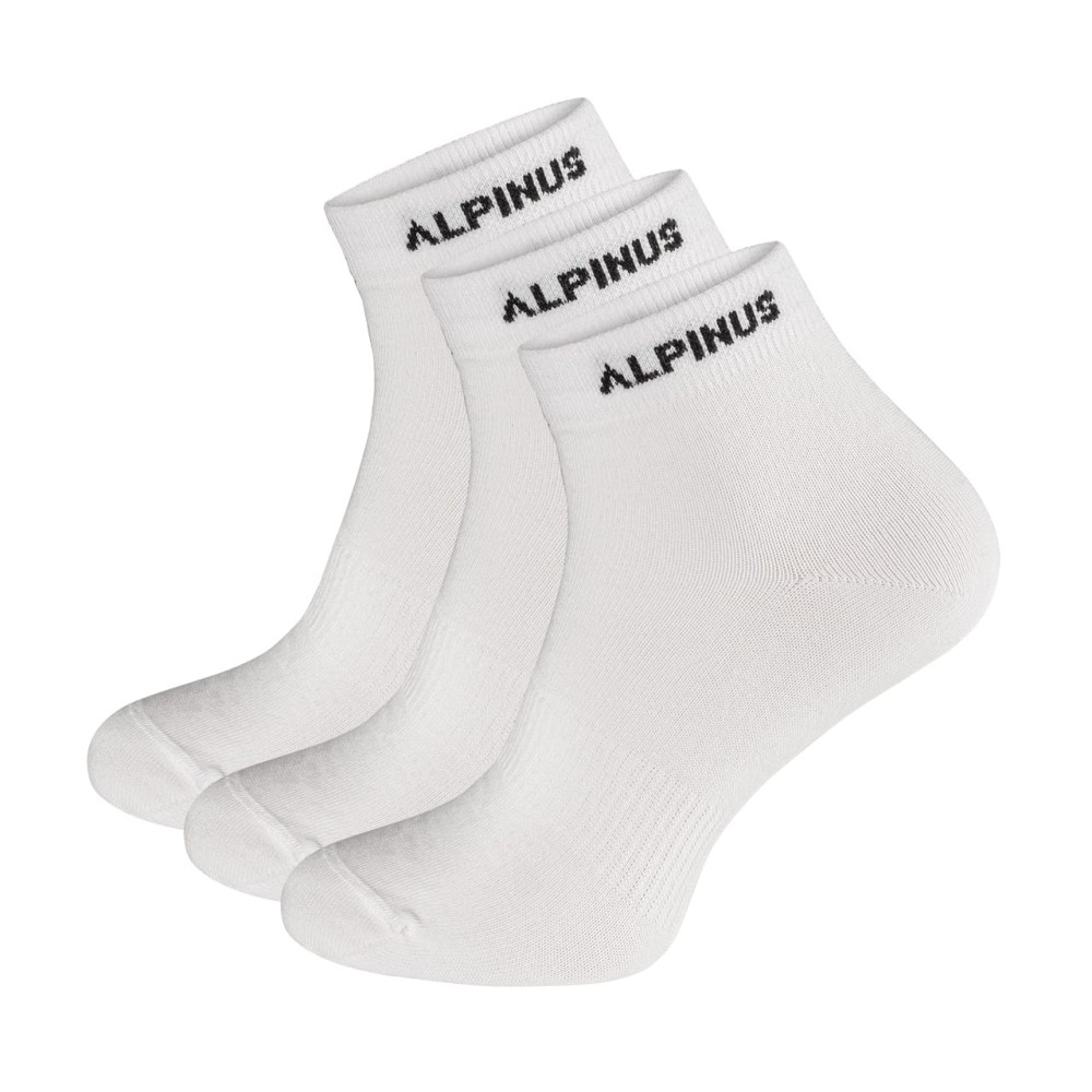 Skarpety bawełniane Alpinus Puyo biały 3-pack