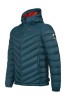 Kurtka z puchem gęsim męska Alpinus Monviso morski