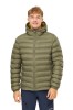 Kurtka puchowa męska Alpinus Ajusco oliwkowy