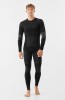 Komplet bielizny termoaktywnej męskiej Viking Dante 08 czarno-szary
