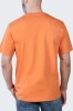 Koszulka męska T-shirt Carhartt Heavyweight Pocket K87 Q66 Marmalade Heather