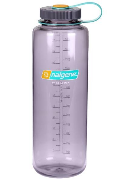 Butelka do wody z szerokim wlewem Nalgene Silo Tritan Sustain 1.5L WM Aubergine