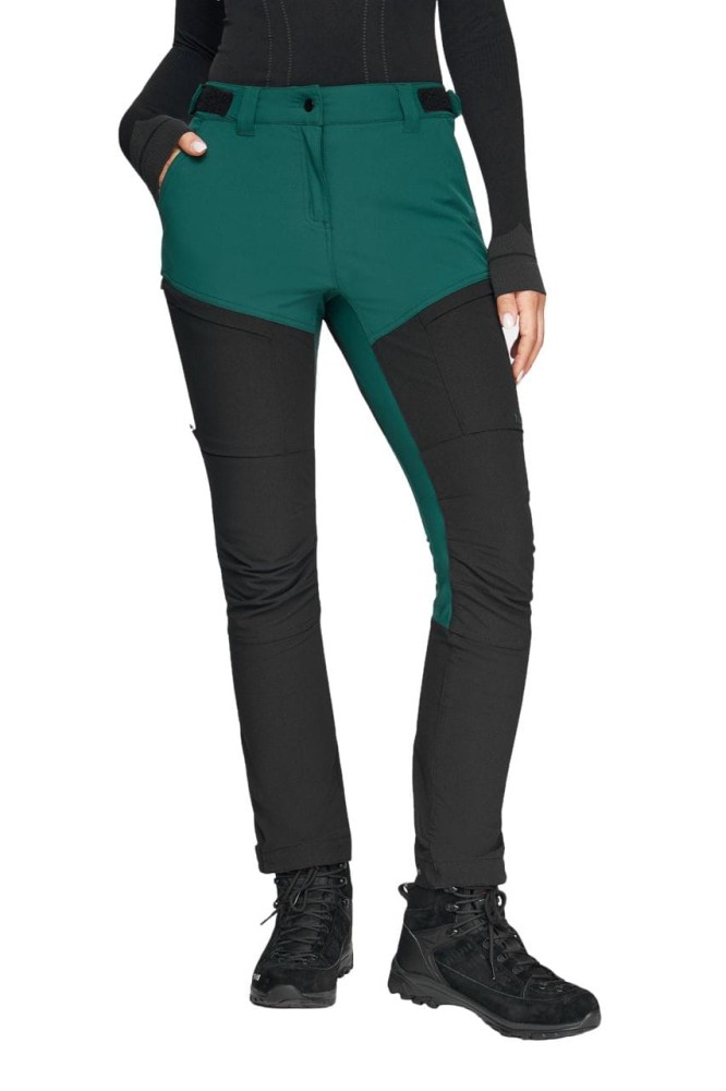 Spodnie damskie trekkingowe Alpinus Socompa zielony