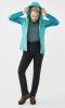 Kurtka damska z kapturem Viking Becky Warm Pro Primaloft 7000 turkusowy